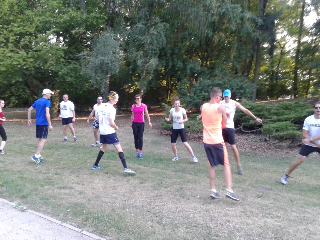 Trening grupy Łódź Business Run