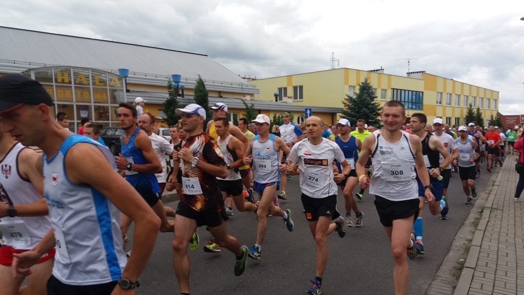 Początek delikatnie- dużo km przede mną 